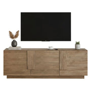 Vergonte, Mobile Porta tv 3 Ripiani, 182x44x63h cm Marrone Quercia