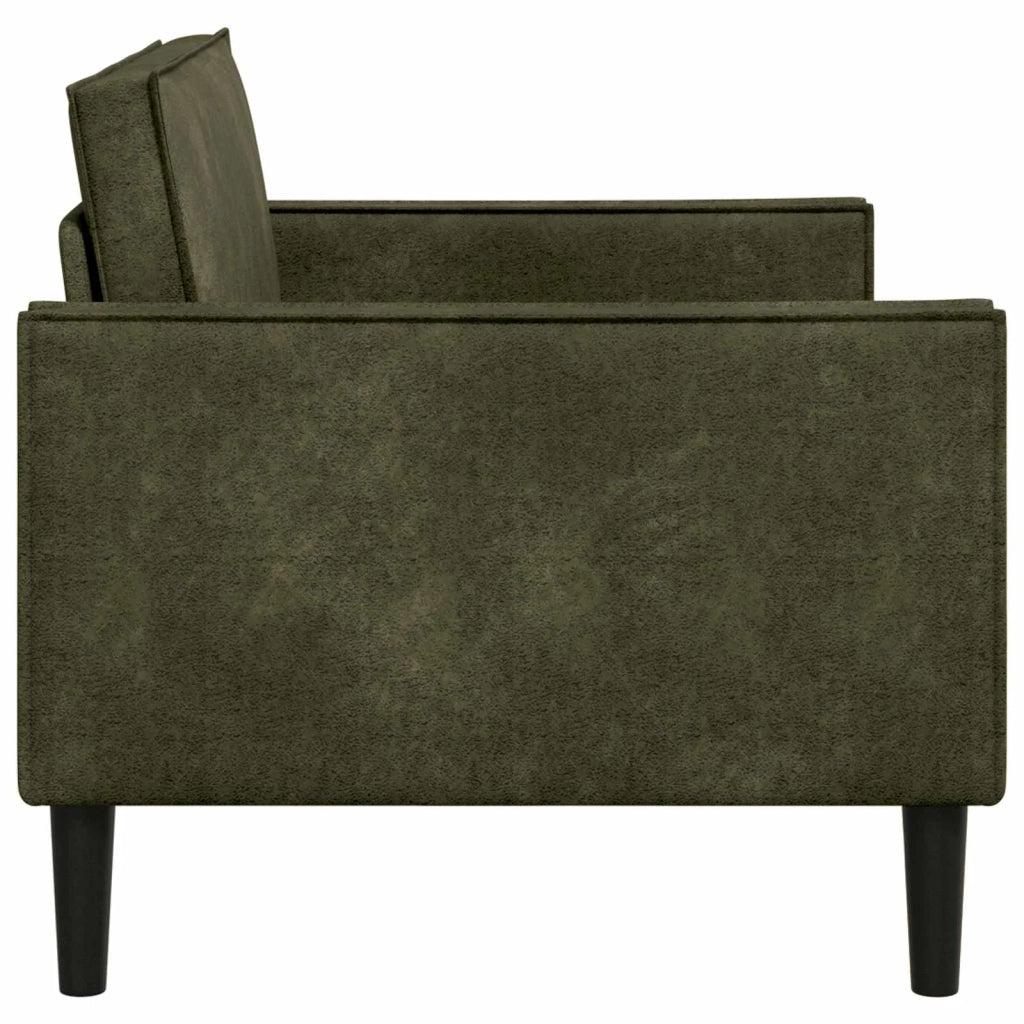 Poltrona XL Verde militare Pelle Scamosciata Sintetica 42043529