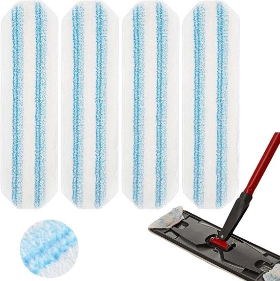 Accessori di sostituzione per asciugamani microfibra, set da 4 pezzi