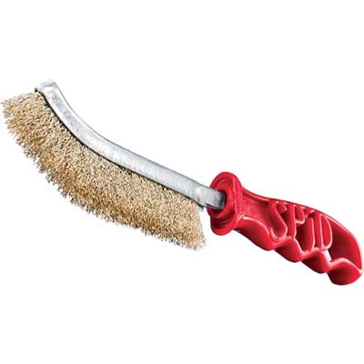 SPAZZOLA SPID OTTONE SIT - M.SINTETICO- 24 pezzi