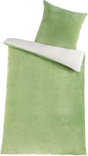 Dekbedovertrek invernale con cuscino, realizzato in koraalfleece, sente come il cashmere, 135 x 200 cm, 135 x 200 cm.
