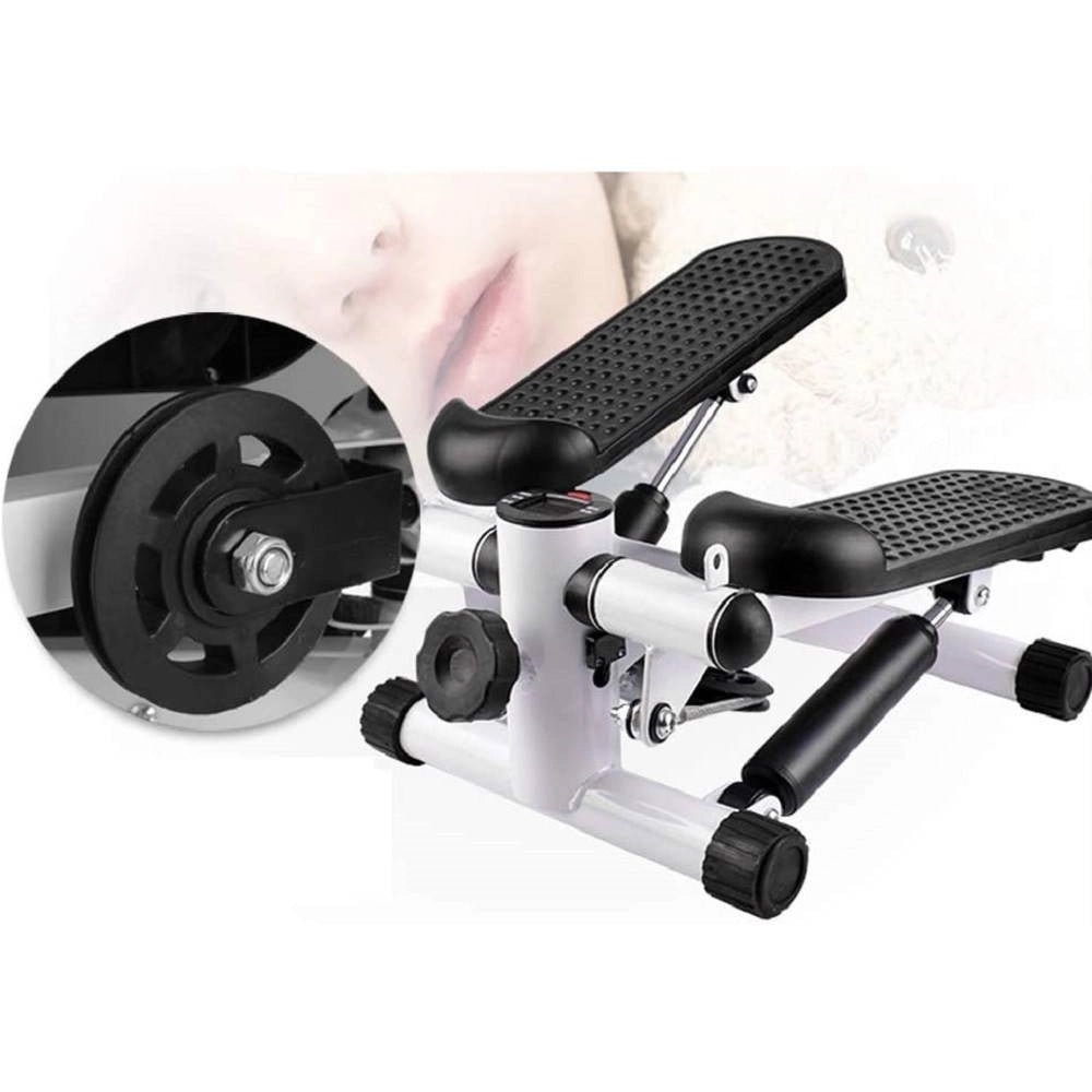Trade Shop - Mini Stepper Display Led Step Attrezzo Trainer Allenamento Palestra Casa Fitness -