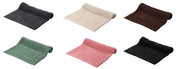 1 Pezzo Tappeto da Bagno in Cotone Antiscivolo 50 x 80 cm 6 Colori