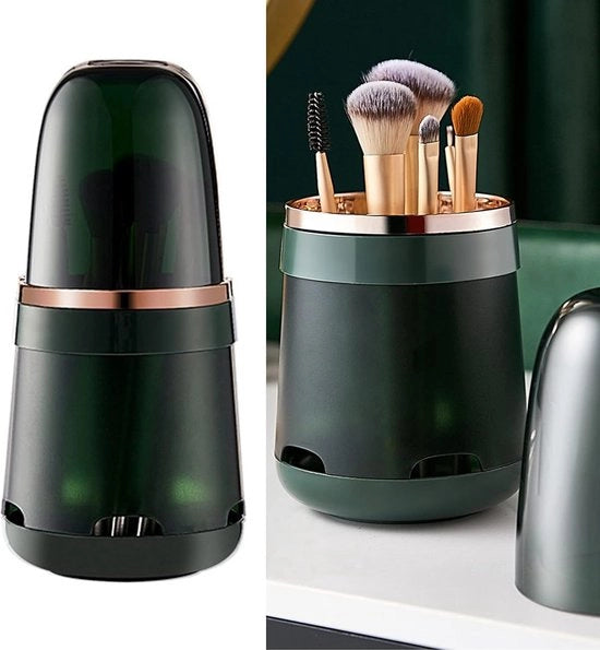 Organizzatore cosmetico contenitore per pennelli e pennellini multifunzionali rimovibili per pulizia e asciugatura per contenitore per trucco Display per cassetta di lavoro e tavolo da trucco