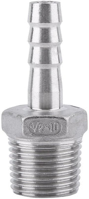 Connessione RVS 304 - Fitting - BSP Maschio - 1/8" a 3/4" - Per acqua/gas/flussi - Sostenibile e inox