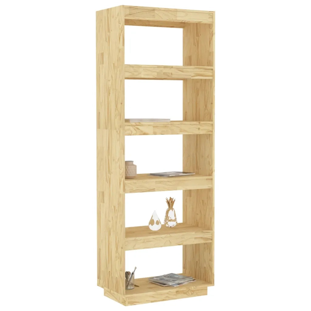 Libreria/Divisorio 60x35x167 cm in Legno Massello di Pino cod mxl 23398