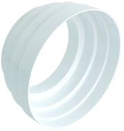 CONO DI RIDUZIONE PER AERAZIONE CANALIZZATA  ø mm. 125-100, col. Bianco
