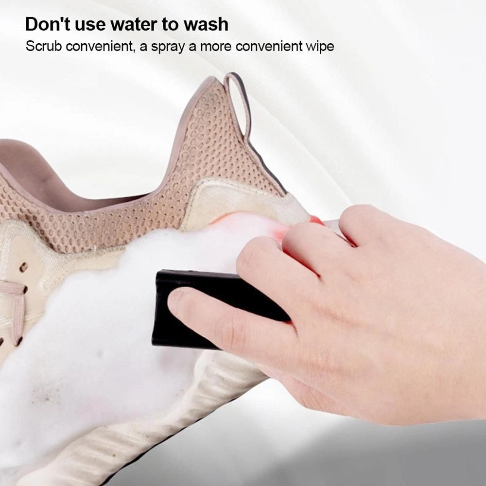 Trade Shop - Schiuma Detergente Per La Pulizia Di Scarpe Sneaker Cleaning Senza Risciacquo -