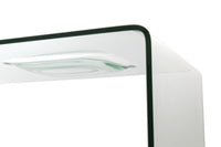 Tavolino Rettangolare in Vetro 120x60x42cm TFT Glass Trasparente