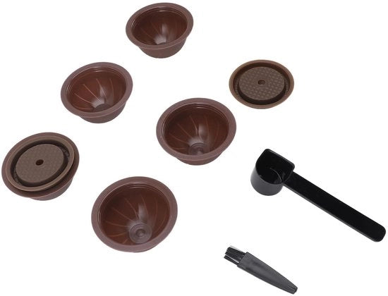 Kit di capsule per caffè riciclabile - Capsule kit lavabile - Facile - Efficiente - Risparmia tempo - Capsule per caffè 

Modello: 
Dimensioni: 
Peso: 
Materiali: 
Compatibilità: 
Capacità: