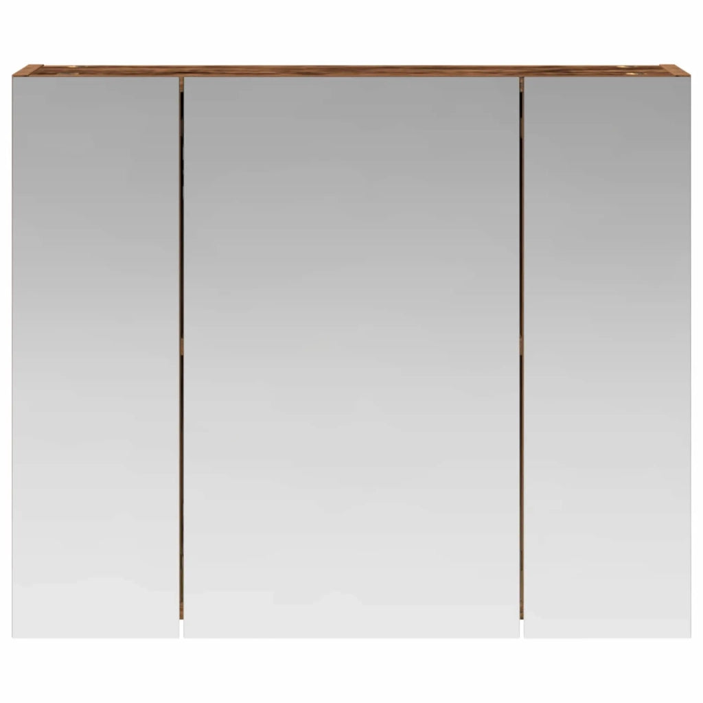 Mobiletto per specchio da bagno Legno vecchio 60 x 14,5 x 50 cm
