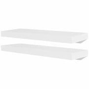 4 pz Mensole a Parete | Scaffale Parete | Ripiano a parete Bianche 60 cm