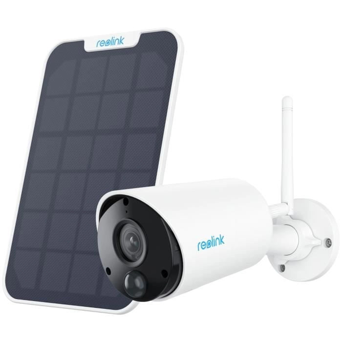 Telecamera esterna - REOLINK - B320 - Pannello solare - Bianco