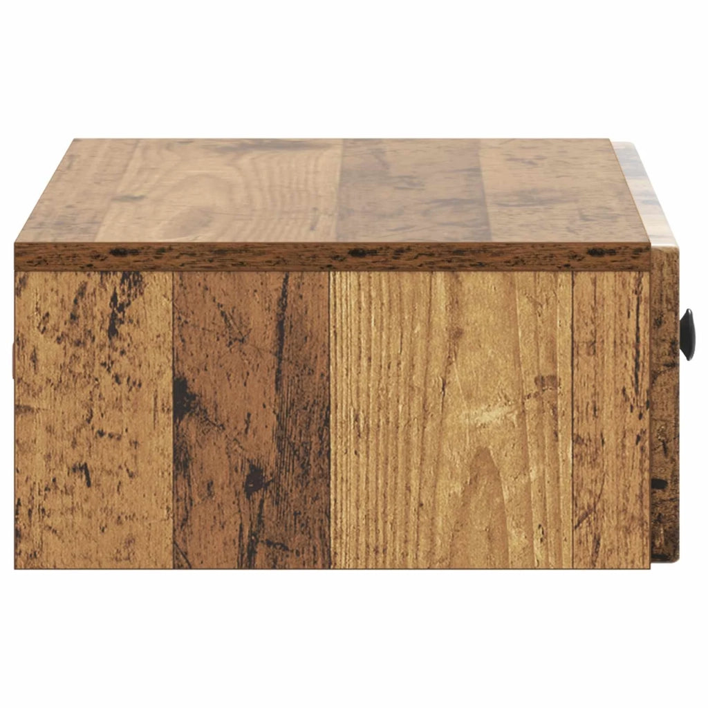Tavolino da Parete Laterale Legno antico 59 x 34,5 x 17 cm 897983