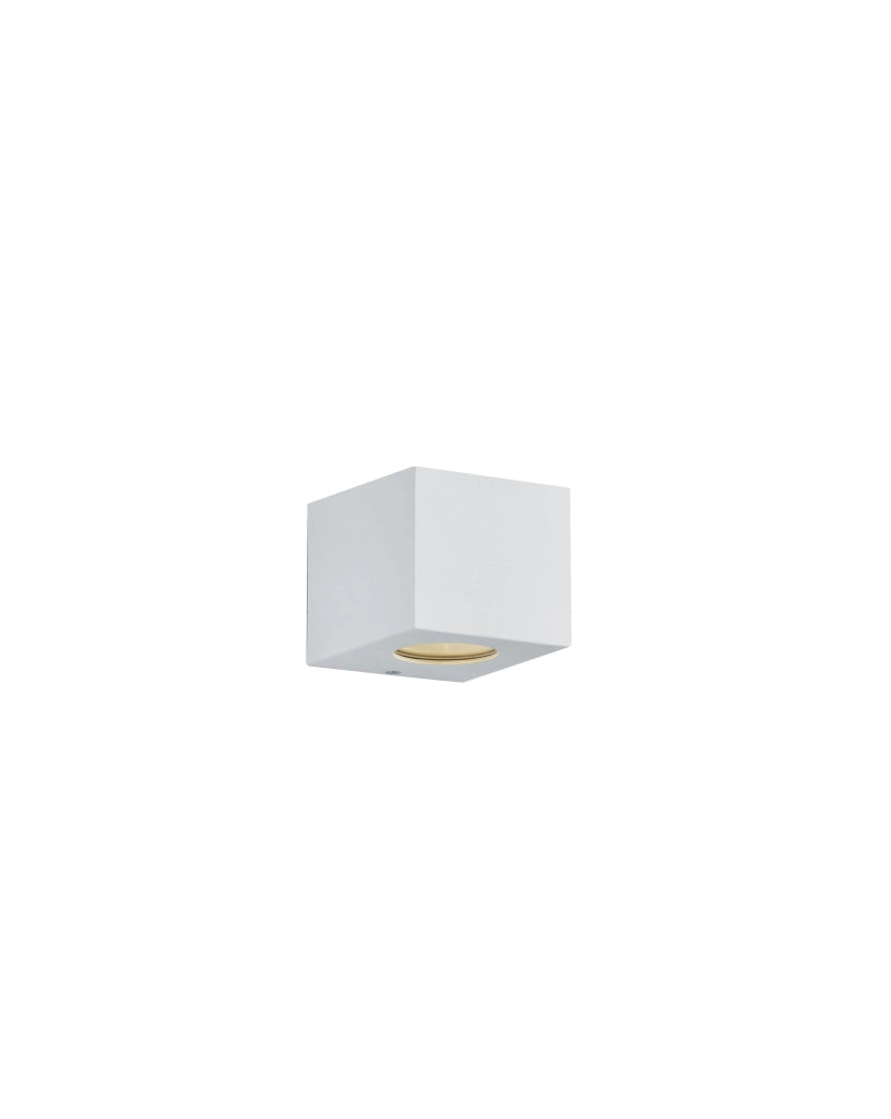 Applique da Esterno a LED in Plastica Bianco Opaco
