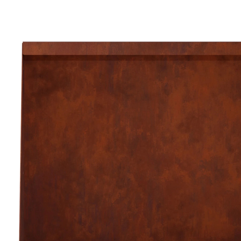 Muro di contenimento 6 pz 60 x 12 x 40 cm Acciaio Corten 3449169