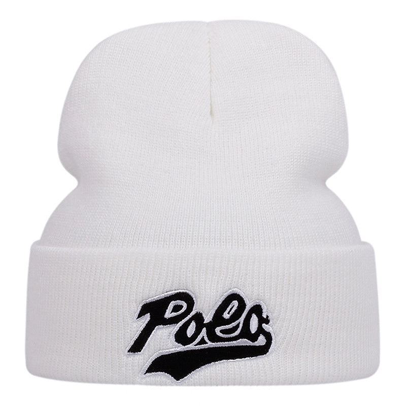 Cappelli ricamati POEA bianchi