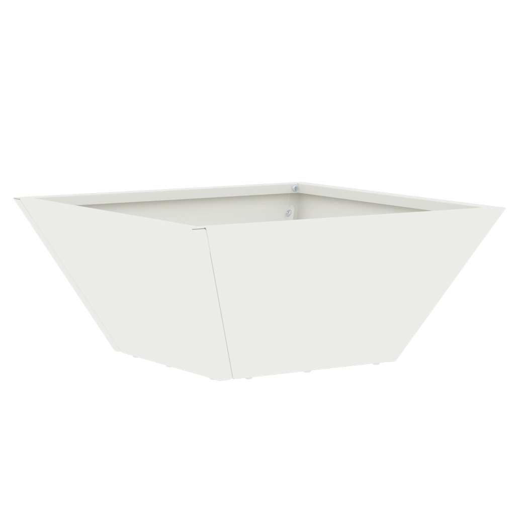 Fioriera in plastica Bianco Plastica 35 x 35 x 15 cm