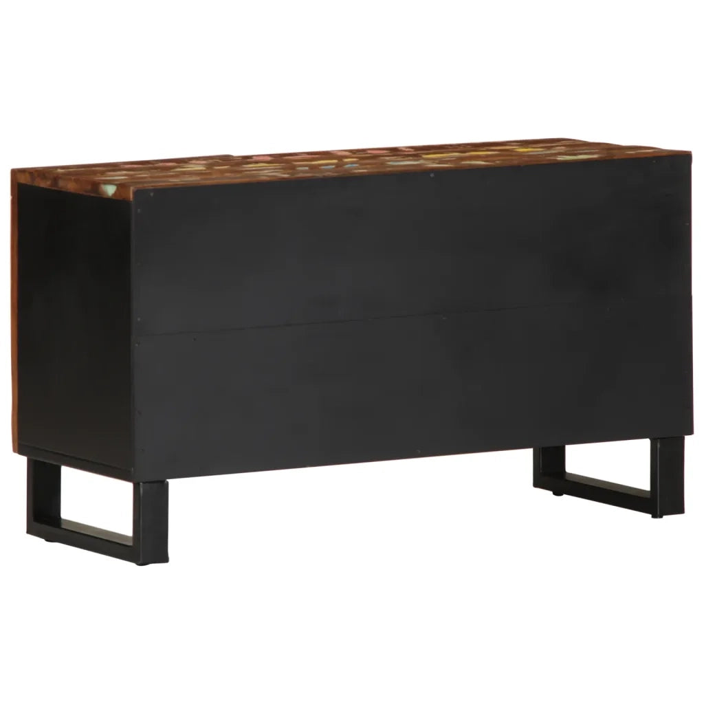 Mobile TV | Armadietto TV | Mobile Porta TV 80x33x46cm Legno Massello Recupero Legno Multistrato