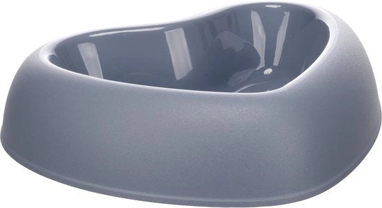 Bacchetta da mangiare e bere per animali - Forma cuore, Blu | 750 ml | Antiscivolo & Stile per animali domestici