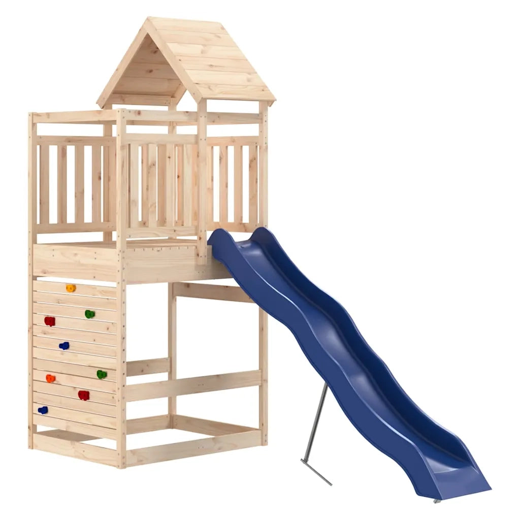 Set da Gioco da Esterno in Legno Massello di Pino 3156982