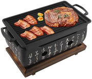 Griglia Barbecue a Stile Giapponese - Mini Caminetto a Carbone - Ideale per Ambienti Intimi - Hibachi per Yakiniku - Perfetto per il Campeggio