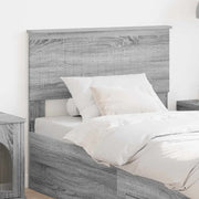 Testiera-Testata-Testiera Decorativa Grigio Sonoma 90 cm Legno multistrato 461331