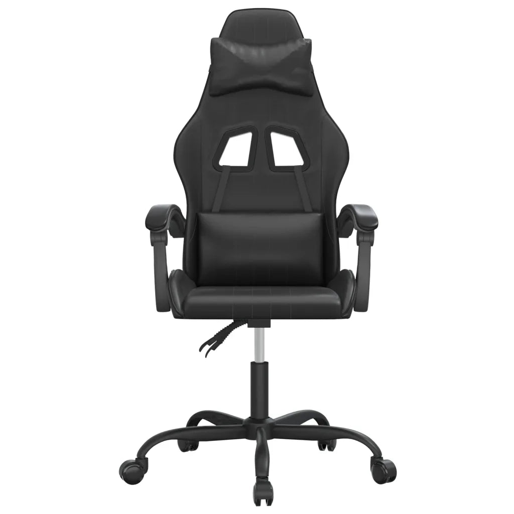 Sedia da Gaming | Sedia da e-sports Nera in Similpelle