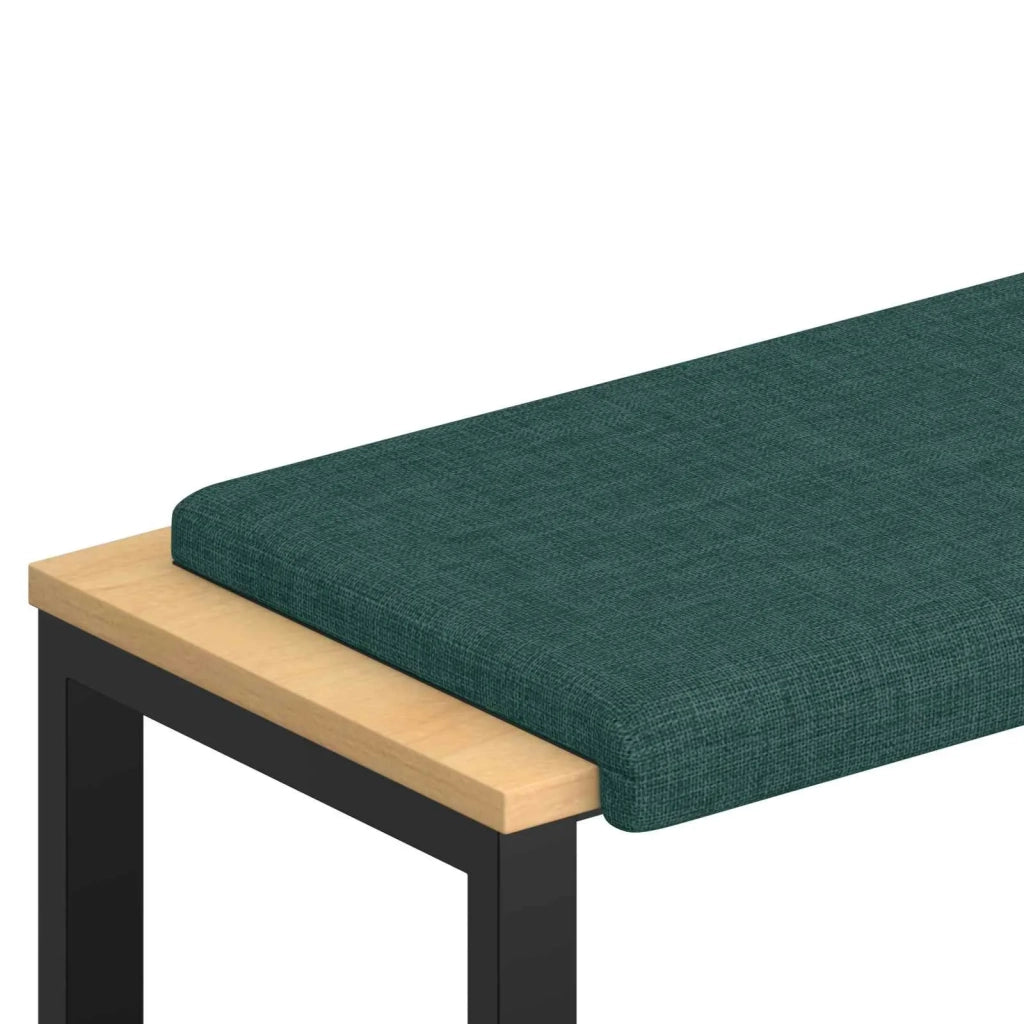 Cuscino per panchina Tessuto Verde Scuro Profondità 35 cm 42043244