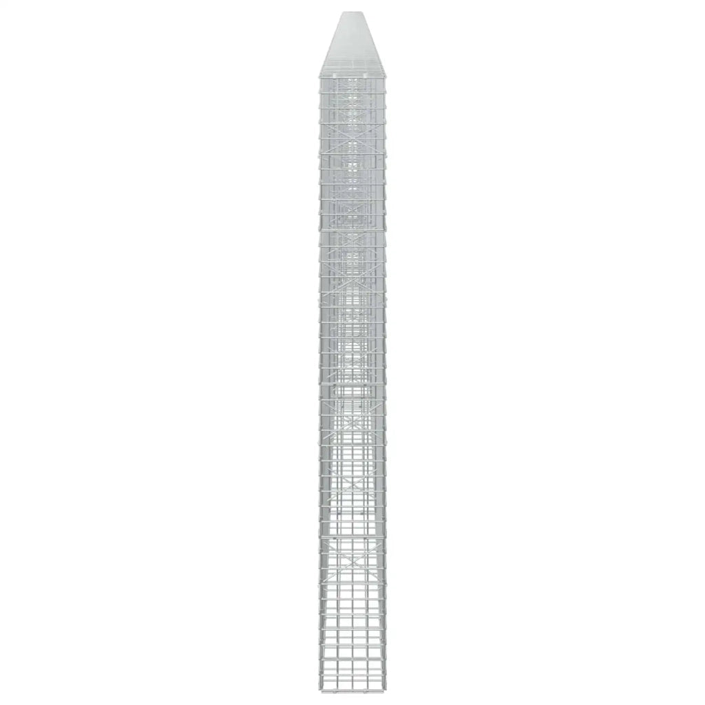 Gabione con filo da 5 mm e rete da 5x5 cm 700x20x200 cm 3464120