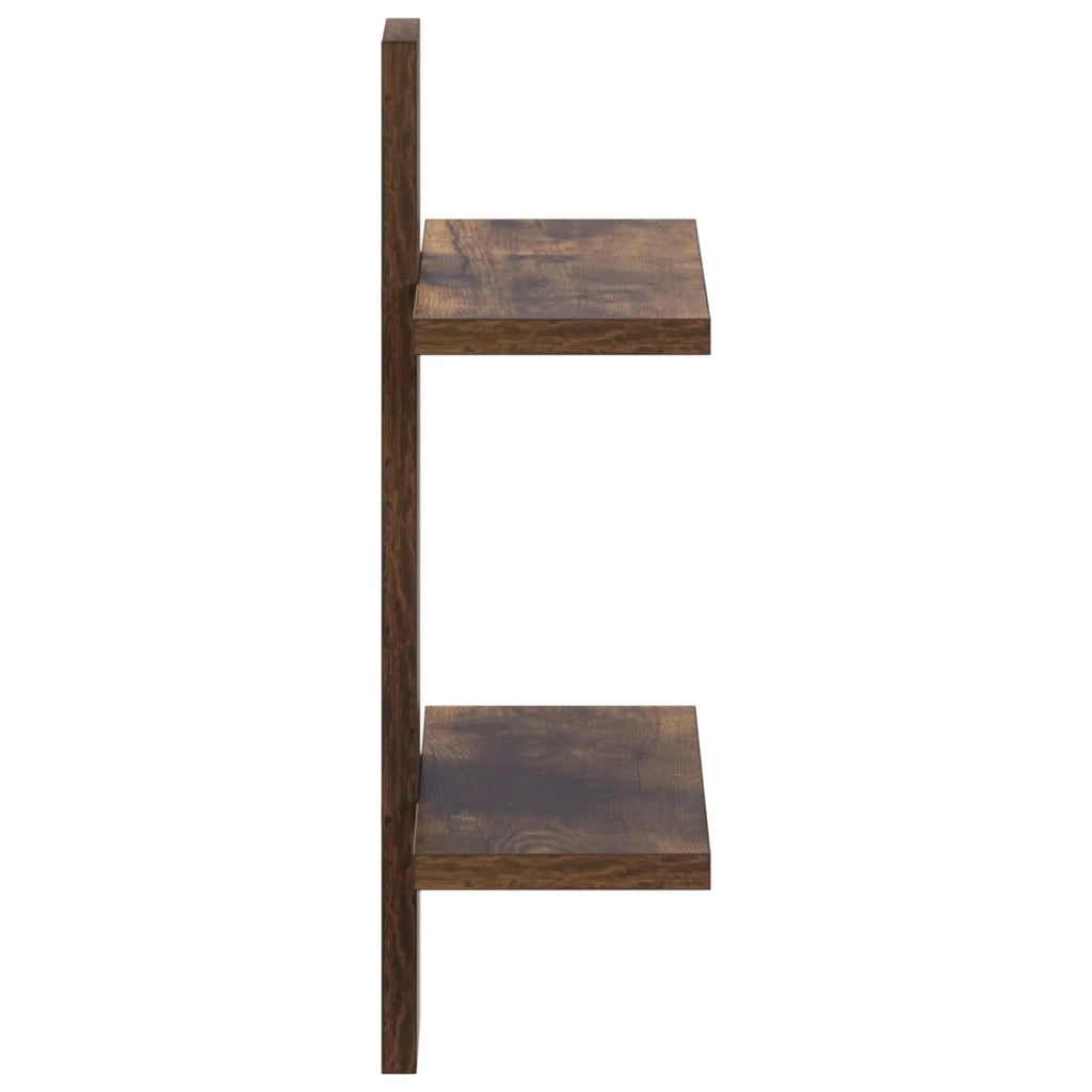 Scaffale da parete Rovere Fumo 30 x 13.5 x 43 cm 8020325