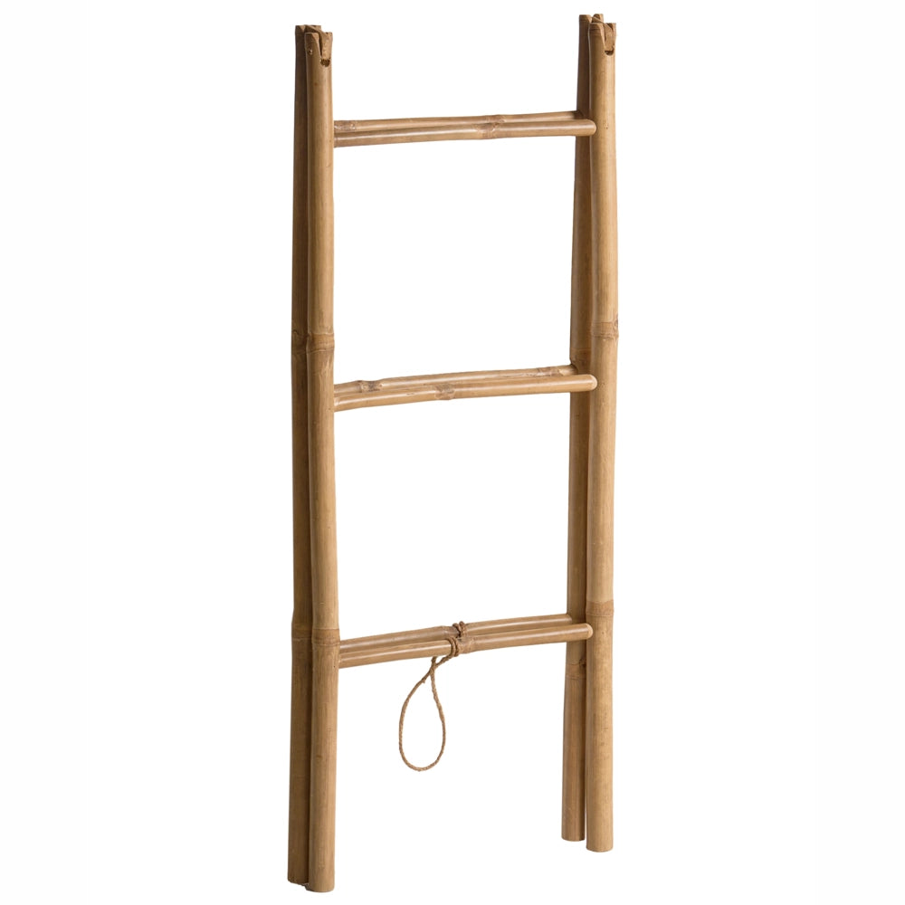 Portasciugamani in legno di bambù naturale Appendiabiti da bagno 3 ripiani Decorativo Stile scandinavo moderno
