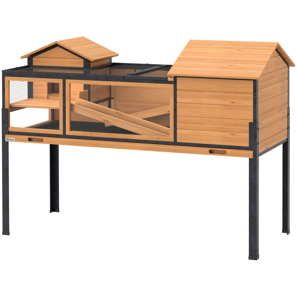 Casetta per Animali Domestici ¨C Minimal ¨C Legno, Metallo, Giallo