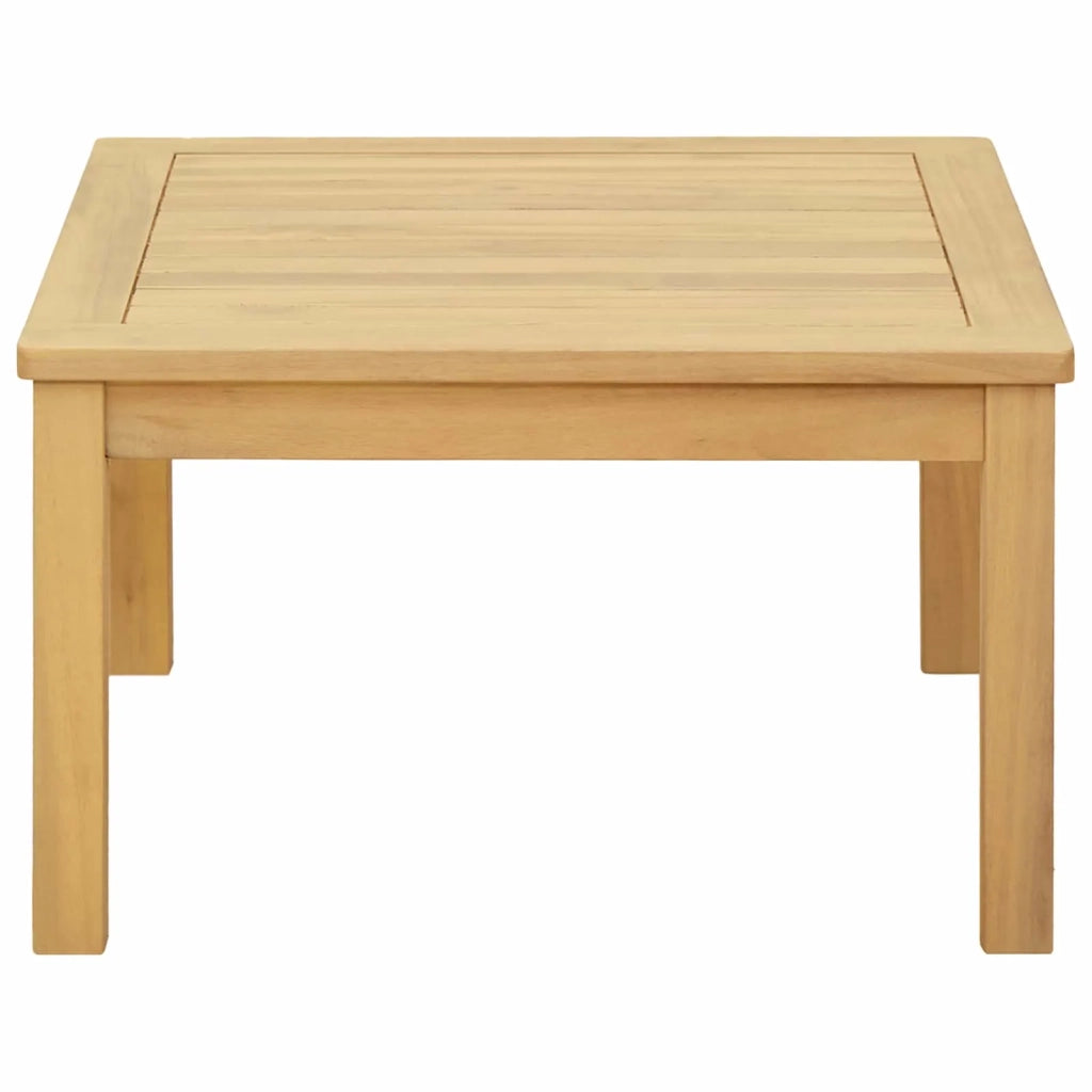 Tavolino da salotto Acacia chiaro 60 x 60 x 36 cm 42026779