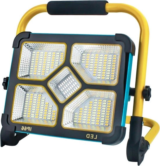 Lampada LED da Muratura Ricaricabile Batteria 10500mAh Impermeabile Portatile Ricaricabile - 4 livelli di illuminazione Nucleo di Emergenza Riparazione Stato di Mancanza di Corrente
