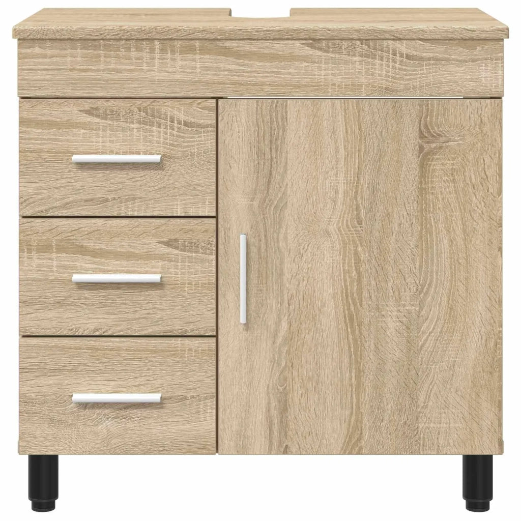 Mobiletto da Bagno | Armadio da bagno Rovere Sonoma 60 x 35 x 60 cm