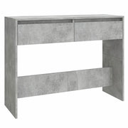 Tavolo Consolle | Tavolo d'Ingresso Grigio Cemento 100x35x76,5 cm in Truciolato