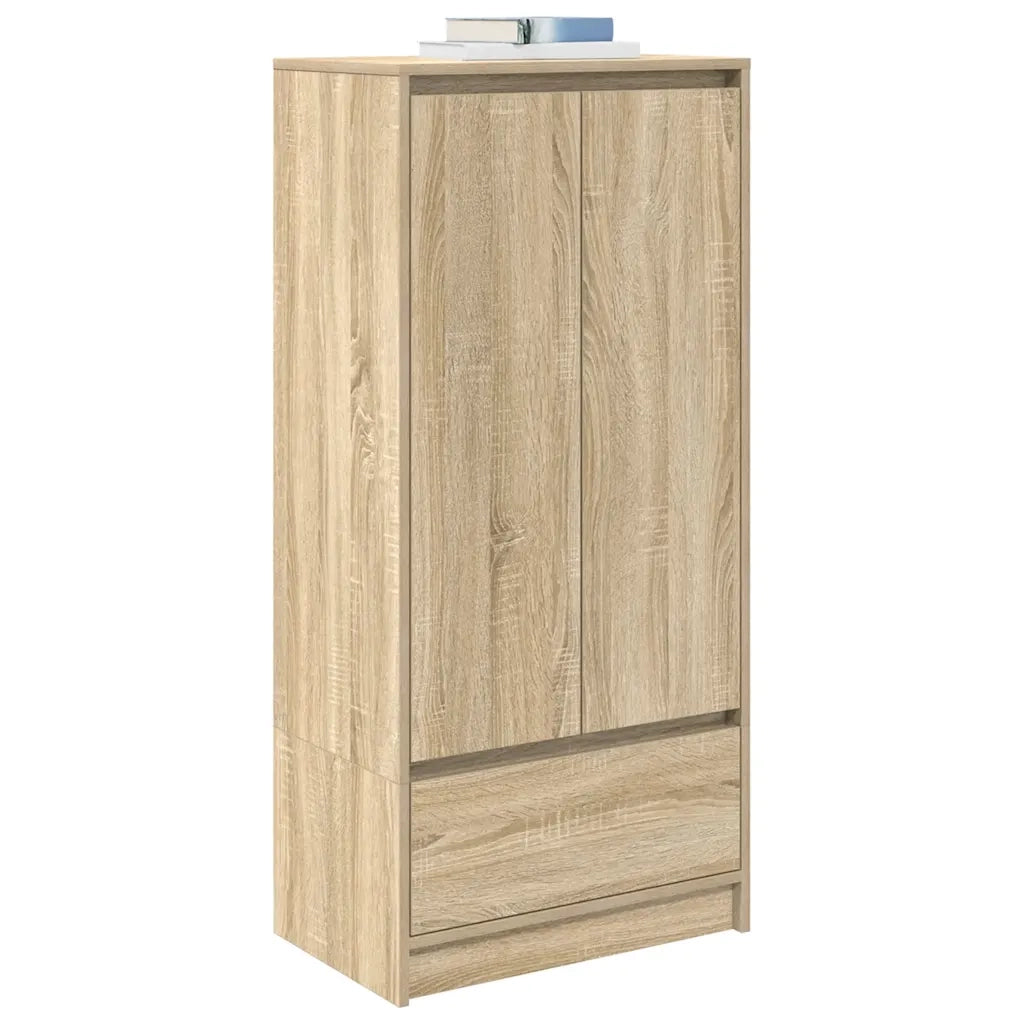 Armadio con Cassetto Rovere Sonoma 55,5x34x119,5 cm Truciolato 861645