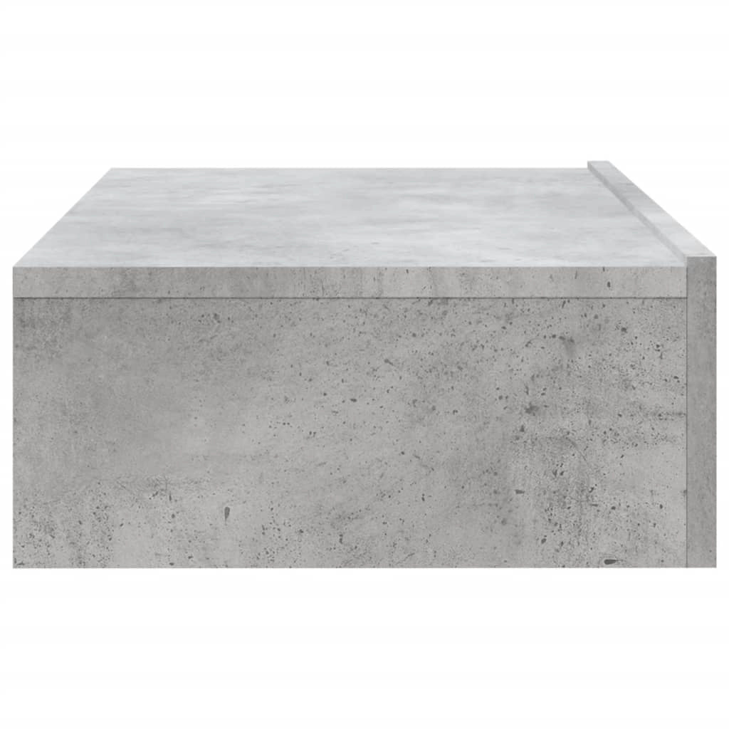 Mobile TV multimediale mensola TV credenza mobile TV per sala da pranzo soggiorno camera da letto con illuminazione a LED 60 x 35 x 15,5 cm grigio 02_0026952