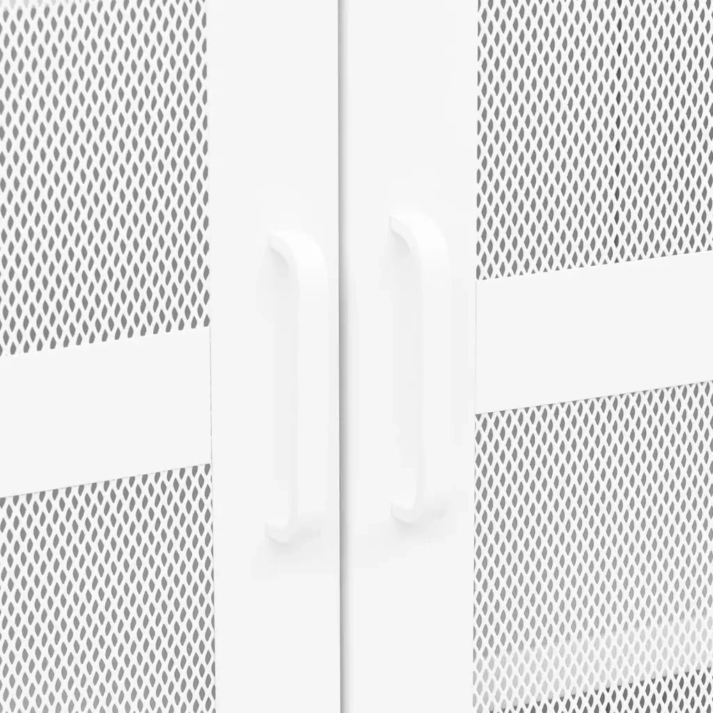 Armadio Classificatore Industriale Bianco 70x40x115 cm Metallo 339622