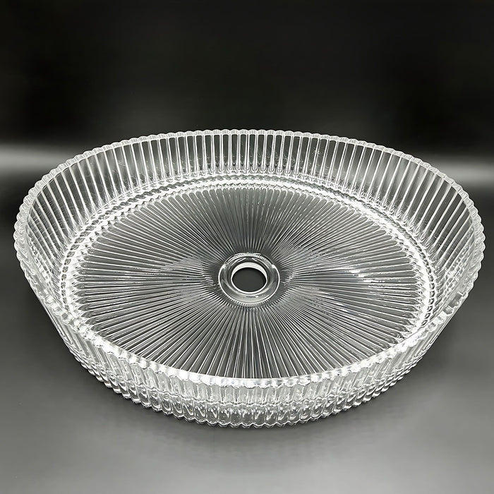 Lavabo Da Appoggio Rea Harper Transparent