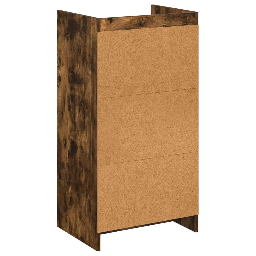 Mobile per scarpe con cassetto Rovere Fumo 48 x 36 x 92 cm 8011351