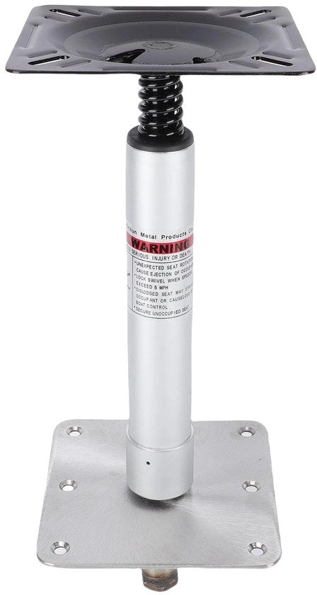 Pedana in Alluminio Leggero - Piastra Base 7in x 7in - Adatta per Barche da Diporto - Pedana a Sostegno - Per Barche da Pontone/Basboten - Utilizzo Versatile - Base di Sedia