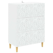 Mobile con Cassetti Bianco 66 x 34,5 x 90 cm 895065