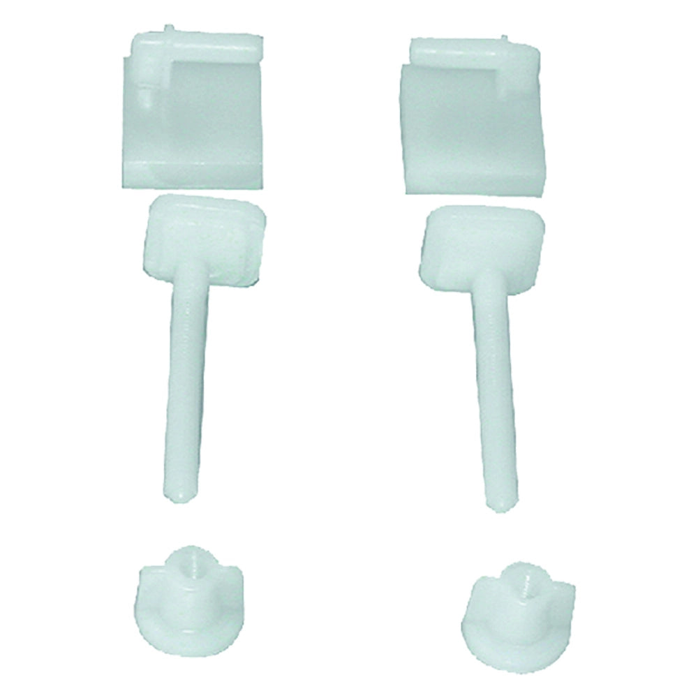 CERNIERA PER FISSAGGIO SEDILE WC 2 pz- 12 confezione  - BricoGo