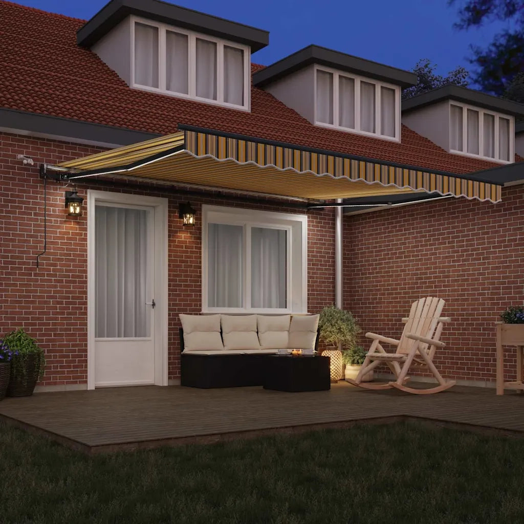 Tessuto per Tenda con Multicolore 400 × 300 cm Poliestere 3330582