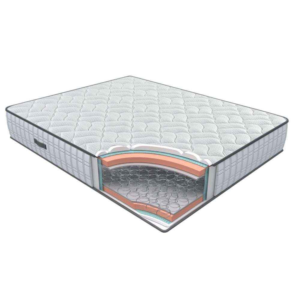 Materasso singolo Ignifugo con struttura a molle 80x190x21H cm.