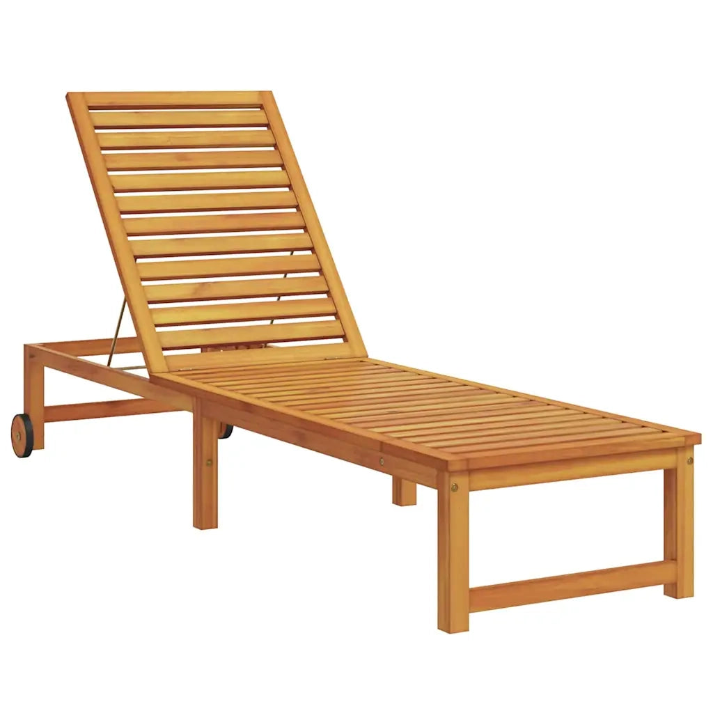 Lettino da sole 2 pcs Marrone 202 x 53 x 89 cm 3333828