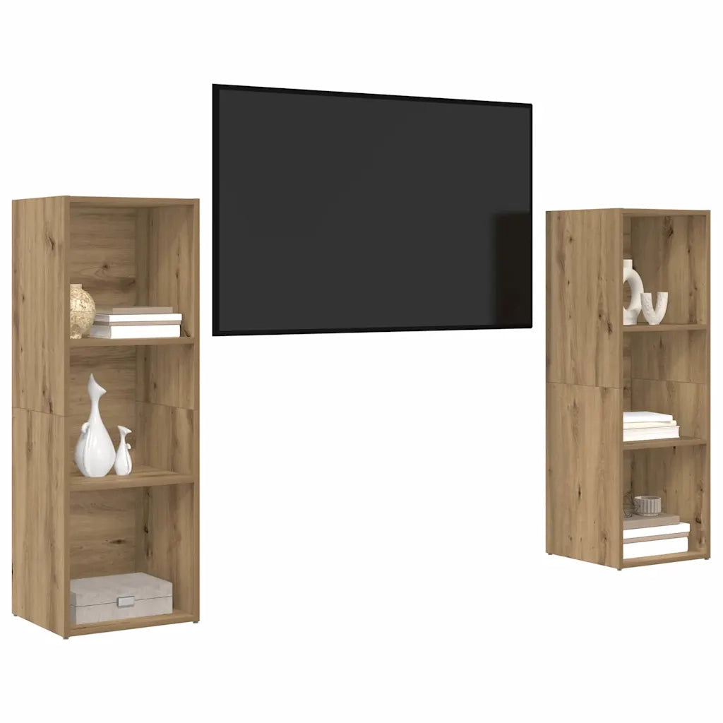 Set mobile TV 2 pcs Rovere artigianale 107 x 35 x 37 cm 3393548