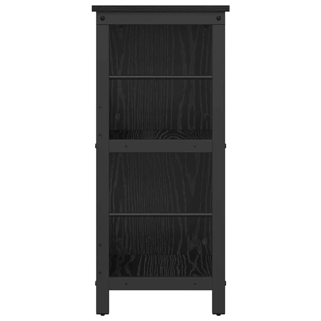 Libreria Rovere Nero 102 x 32 x 72,5 cm Legno multistrato